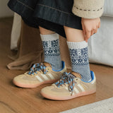 Meias Vintage Estilo Casual