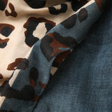 Cachecol Casual com Estampa de Leopardo