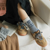 Meias Vintage Estilo Casual