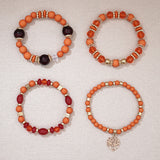 Pulseira Boêmia de Pérolas