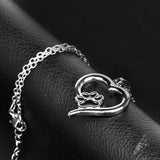 Coração Pendente: Colar Elegante
