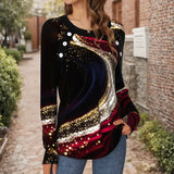 Blusa Casual com Efeito Degradê