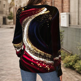 Blusa Casual com Efeito Degradê