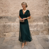 Mikaela | Vestido Maxi Ombros Descobertos