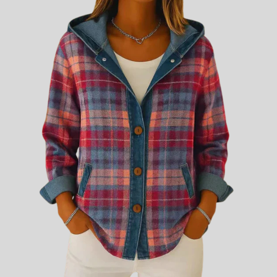 Hildred™ | Camisa Xadrez Forrada