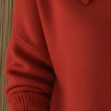 Vega | Casaco de Malha com Gola Camisola