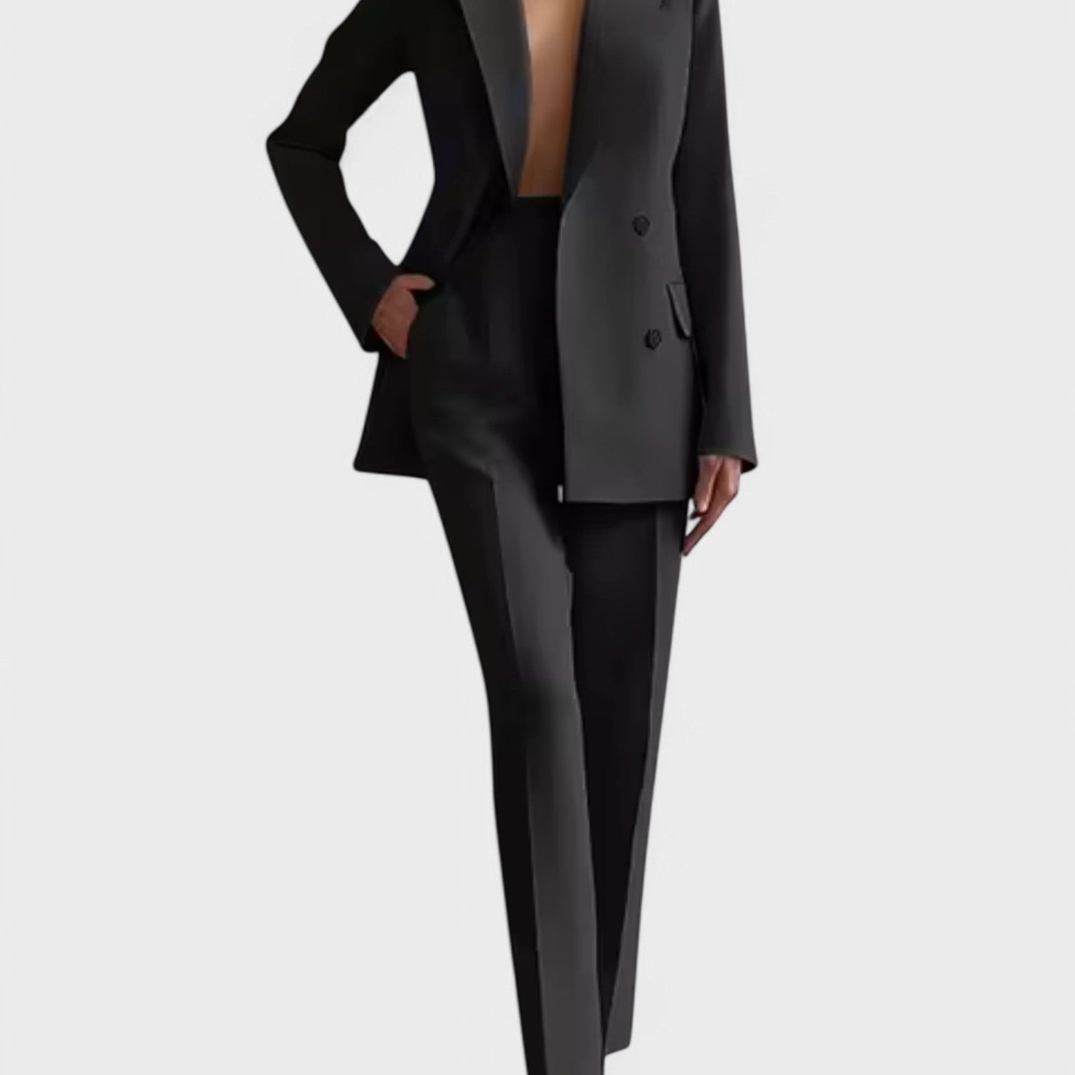 Olívia - Conjunto de Blazer e Calças