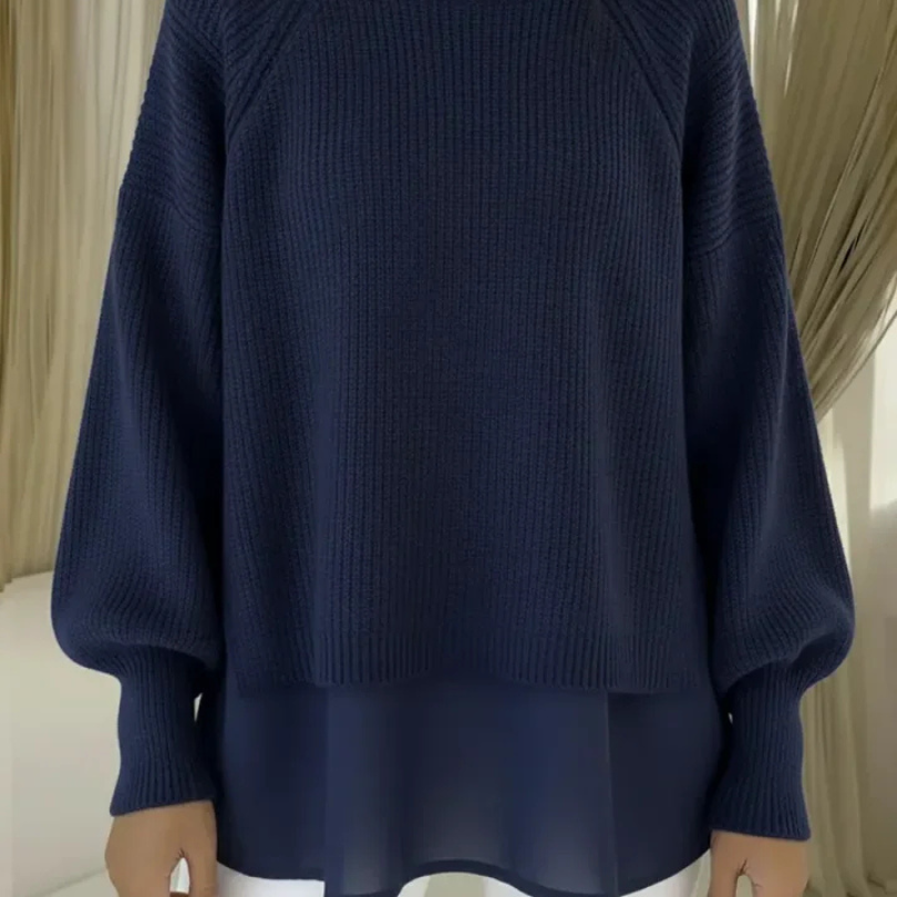 Casilda | Jersey Efeito de Duas Peças