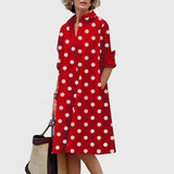 Vestido Mulher Camisero Com Bolsos – Estilo Casual Elegante