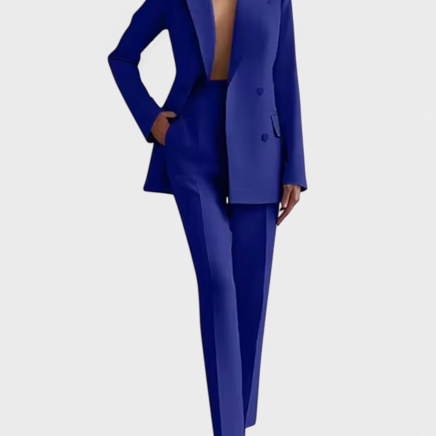 Olívia - Conjunto de Blazer e Calças Elegantes