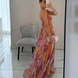 Éléonore | Vestido Longo Floral Leve