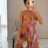 Éléonore | Vestido Longo Floral Leve