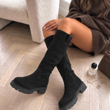 Botas de Camurça Negras Chira