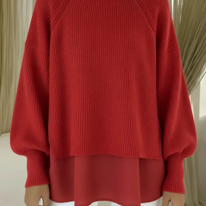 Casilda | Jersey Efeito de Duas Peças