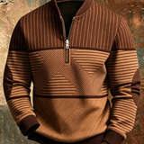 Viktor | Sweater Elegante para Homens com Zíper Frontal