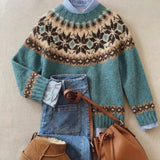 DELACROIX | Nathalie Cacau Knit Sweater with Insert