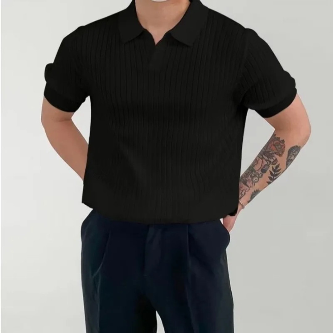 Cristiano - Stylowa Koszulka Polo z Caneladą