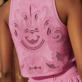 Moema - Conjunto Rosa em Renda
