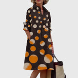 Vestido Mulher Camisero Com Bolsos – Estilo Casual Elegante