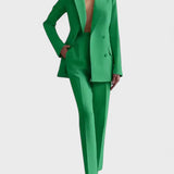 Olívia - Conjunto de Blazer e Calças Elegantes