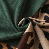 Cachecol Casual com Estampa de Leopardo