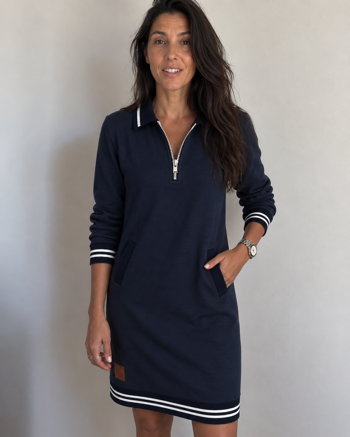 Sophie | Vestido Elegante de Manga Longa