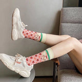Meias Vintage Estilo Casual