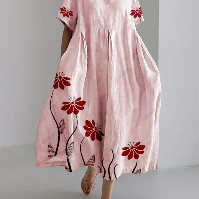 Vestido Floral de Verão Sabi