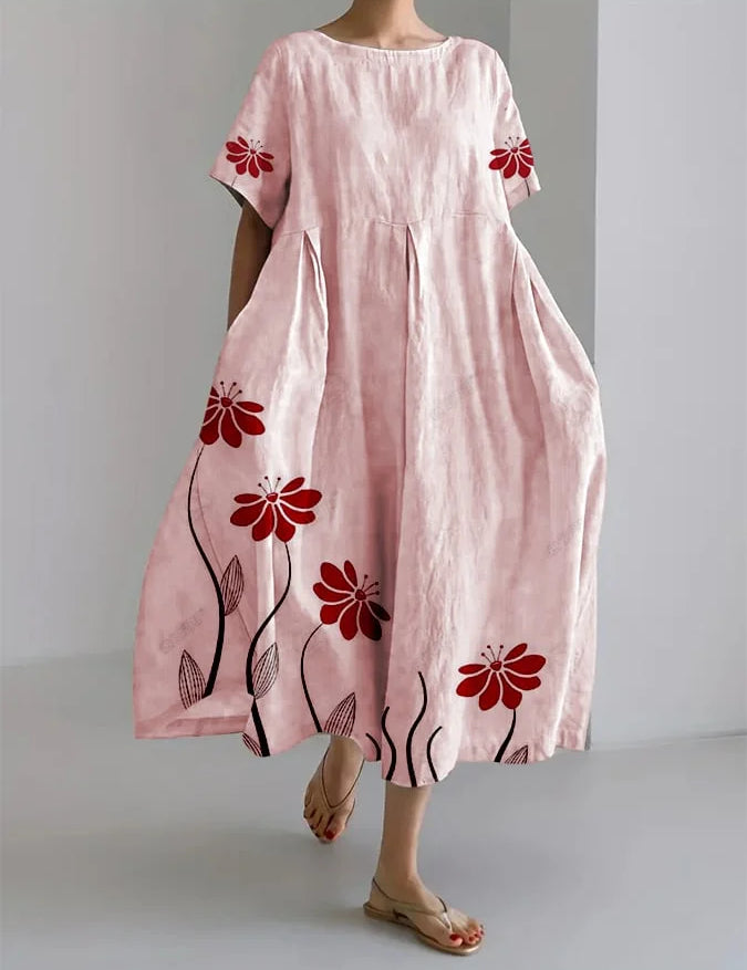 Vestido Floral de Verão Sabi