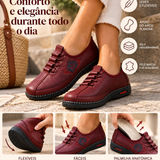 Louise™ | Sapatos ortopédicos em couro premium