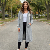 Brixley | Cardigan Longo com Zíper