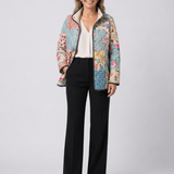 DELACROIX | Chloé Floral Patchwork Quilted Jacket