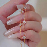 Colar Vintage com Trevo de Quatro Folhas