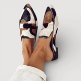 Amália - Mocassins com Estampa Abstrata