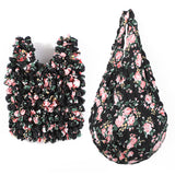 Bolsa Vintage com Estampa Floral