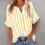 Camisa Rayada Casual