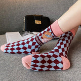 Meias Vintage Estilo Casual