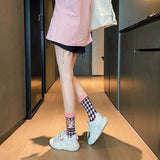 Meias Vintage Estilo Casual