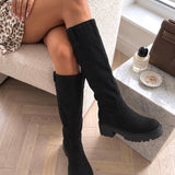 Botas Chira negras de ante
