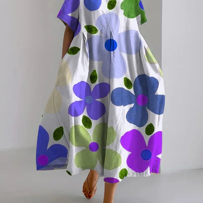 Eli Vestido Floral de Verão