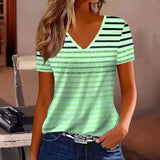 Camisa de Rayas con Efecto Degradado