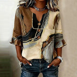 Blusa Vintage com Efeito Degradê
