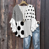 Camisa Vintage com Estampa de Poás