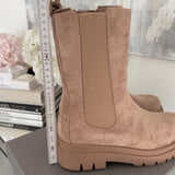 Botas Chelsea Bege Zelaria
