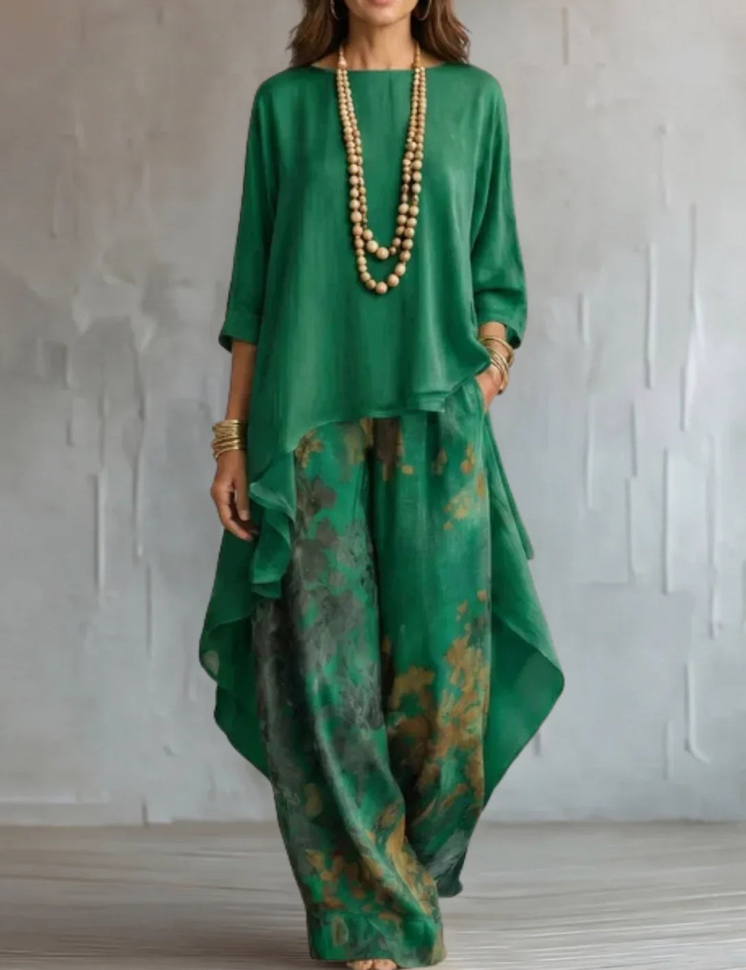 Ginevra | Floral Asymmetrical Fluid Set