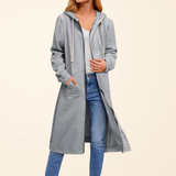 Brixley | Cardigan Longo com Zíper