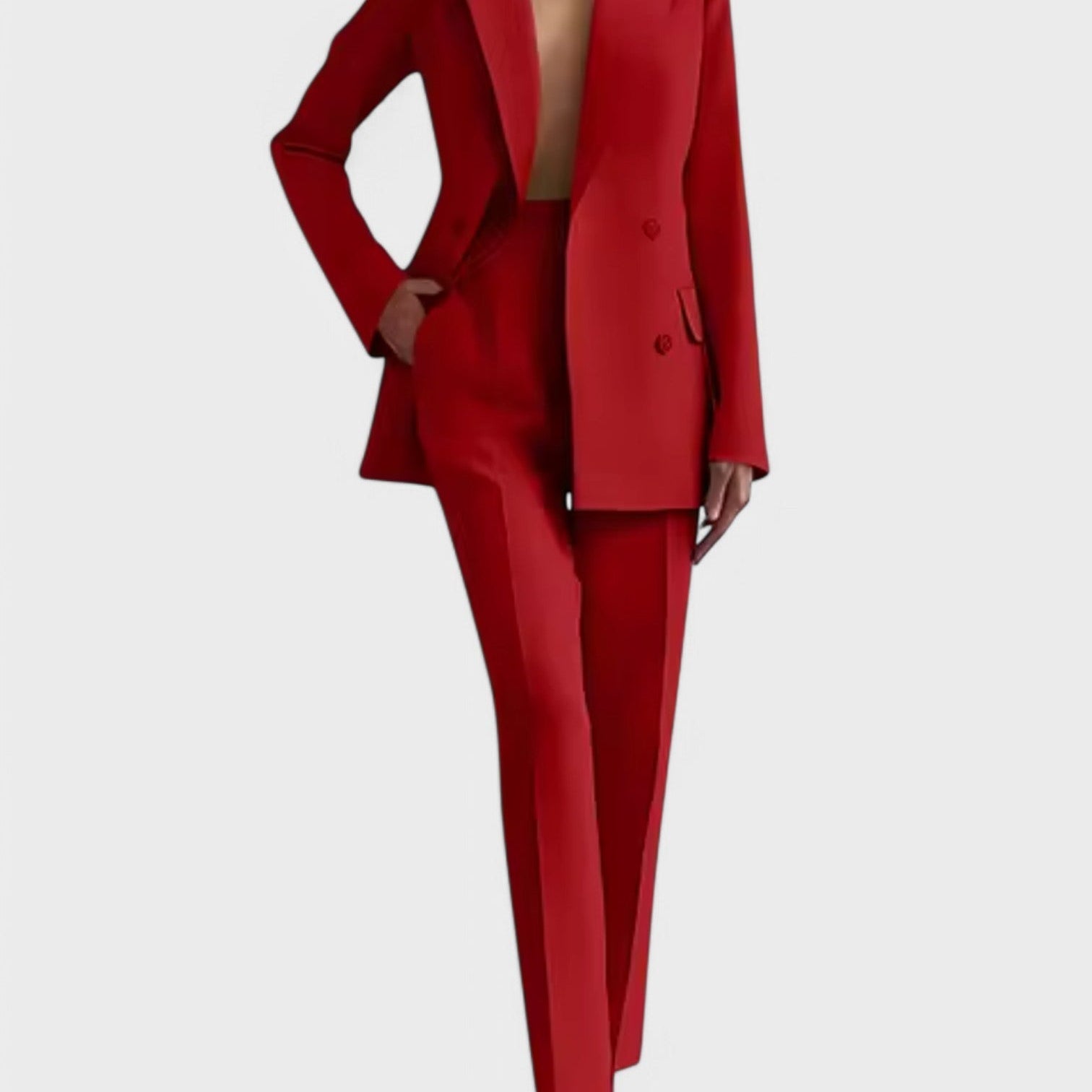 Olívia - Conjunto de Blazer e Calças