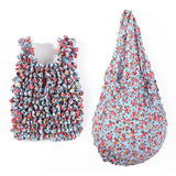 Bolsa Vintage com Estampa Floral