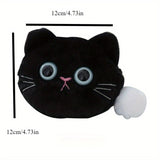 Carteira com Estampa de Gato Cartoon