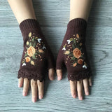 Luvas Térmicas com Estampa Floral